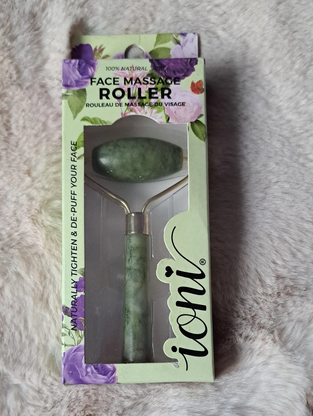Iconi Green Jade Face Massage Roller - Depuff & Tighten